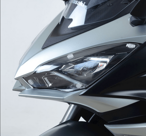 R&G Headlight Shields fits for Kawasaki Z1000SX ('17-'19) & Ninja 1000SX (’20-) - Durian Bikers