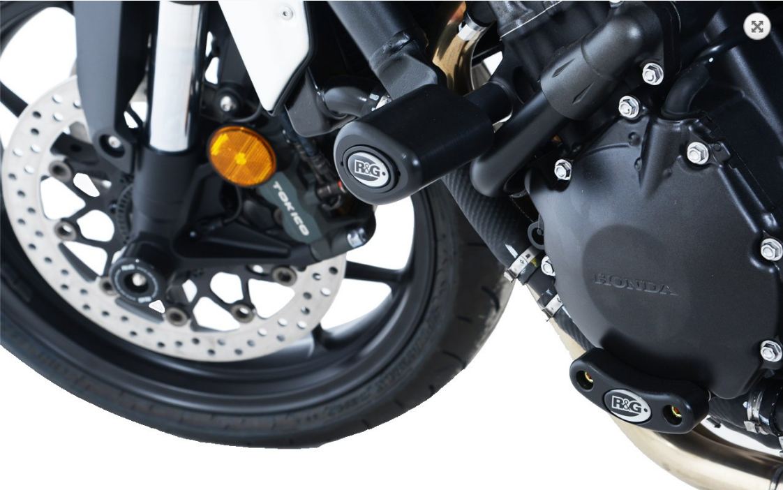 R&G Crash Protectors Aero Style fits for Honda CB1000R (+) ('18-) - Durian Bikers