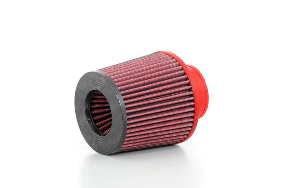 BMC Conical Carbon Top Twin Air Filter for Direction Induction (Ø:110,Ø2:150,L:183) - Durian Bikers