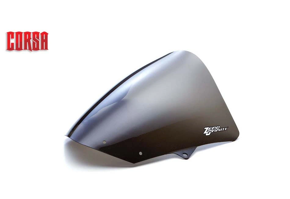 Zero Gravity Corsa Windscreen fits for Kawasaki ZX-6R / ZX636 ('09-'18) & ZX-10R ('08-'10) (Clear) - Durian Bikers