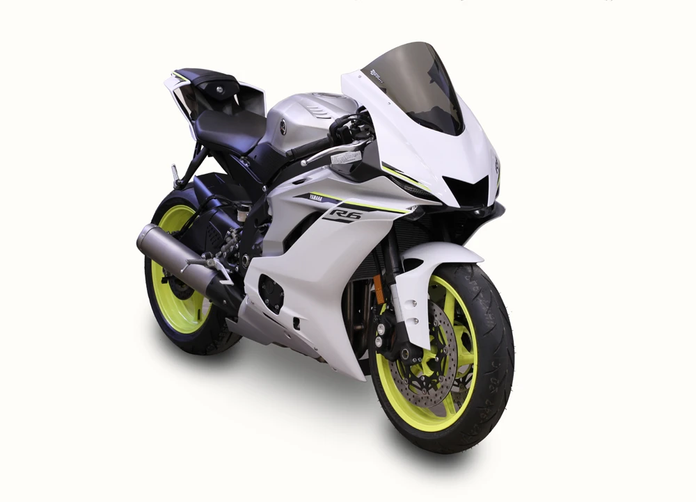 Zero Gravity Corsa Windscreen fits for Yamaha YZF-R6 ('17-'20) (Light Smoke) - Durian Bikers