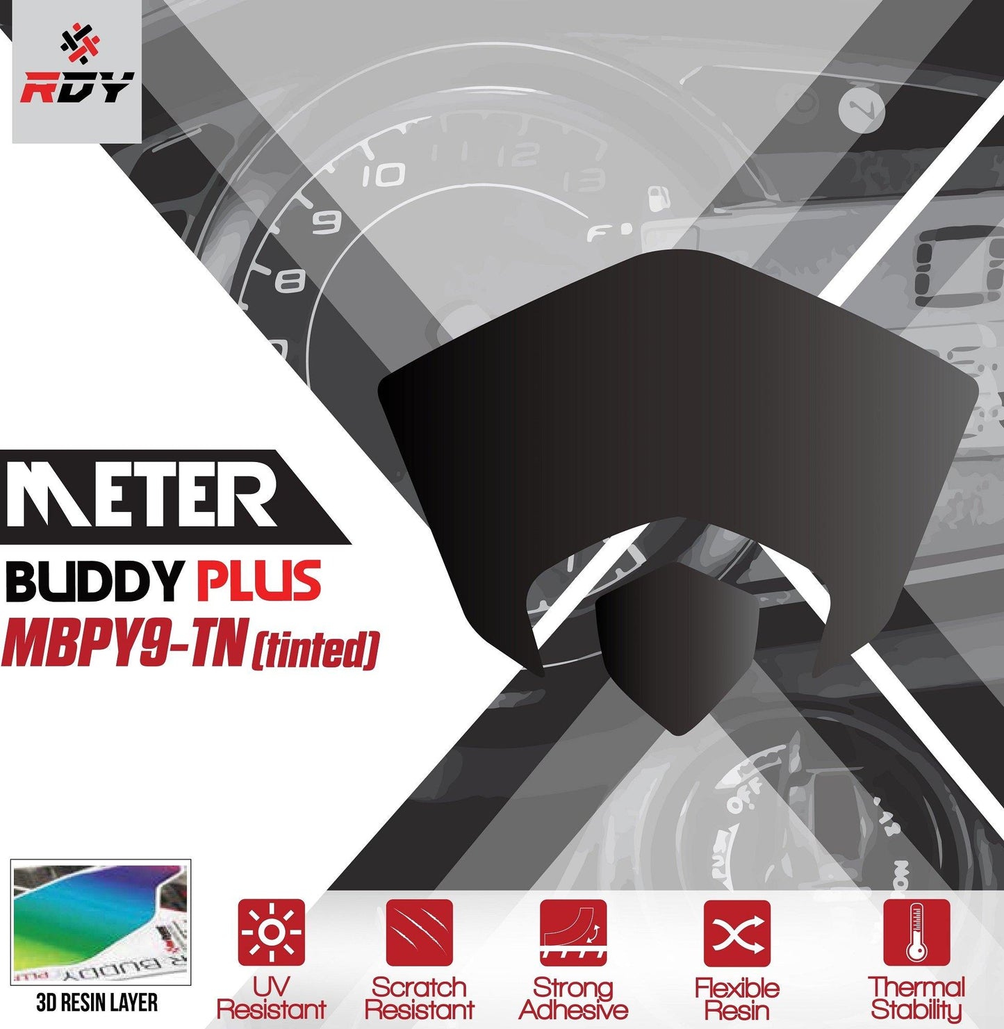 RDY Meter Buddy Plus fits for Yamaha Mio / Ego Avantiz 125 ('17-) - Durian Bikers