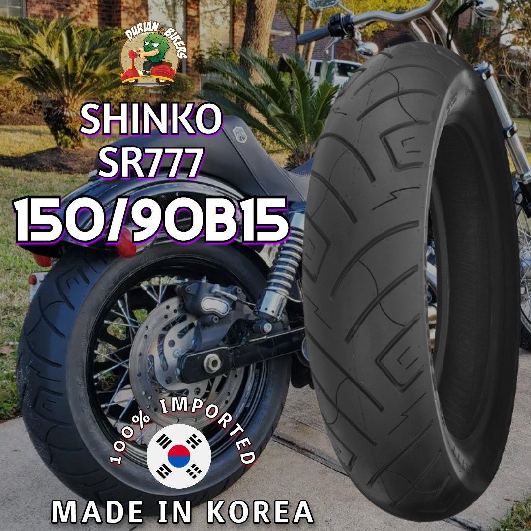 Shinko Tires SR777 Series (150/90B15) Heavy Duty Tire - Durian Bikers