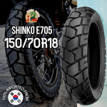 Shinko Tires E705 Series (150/70R18) - Durian Bikers