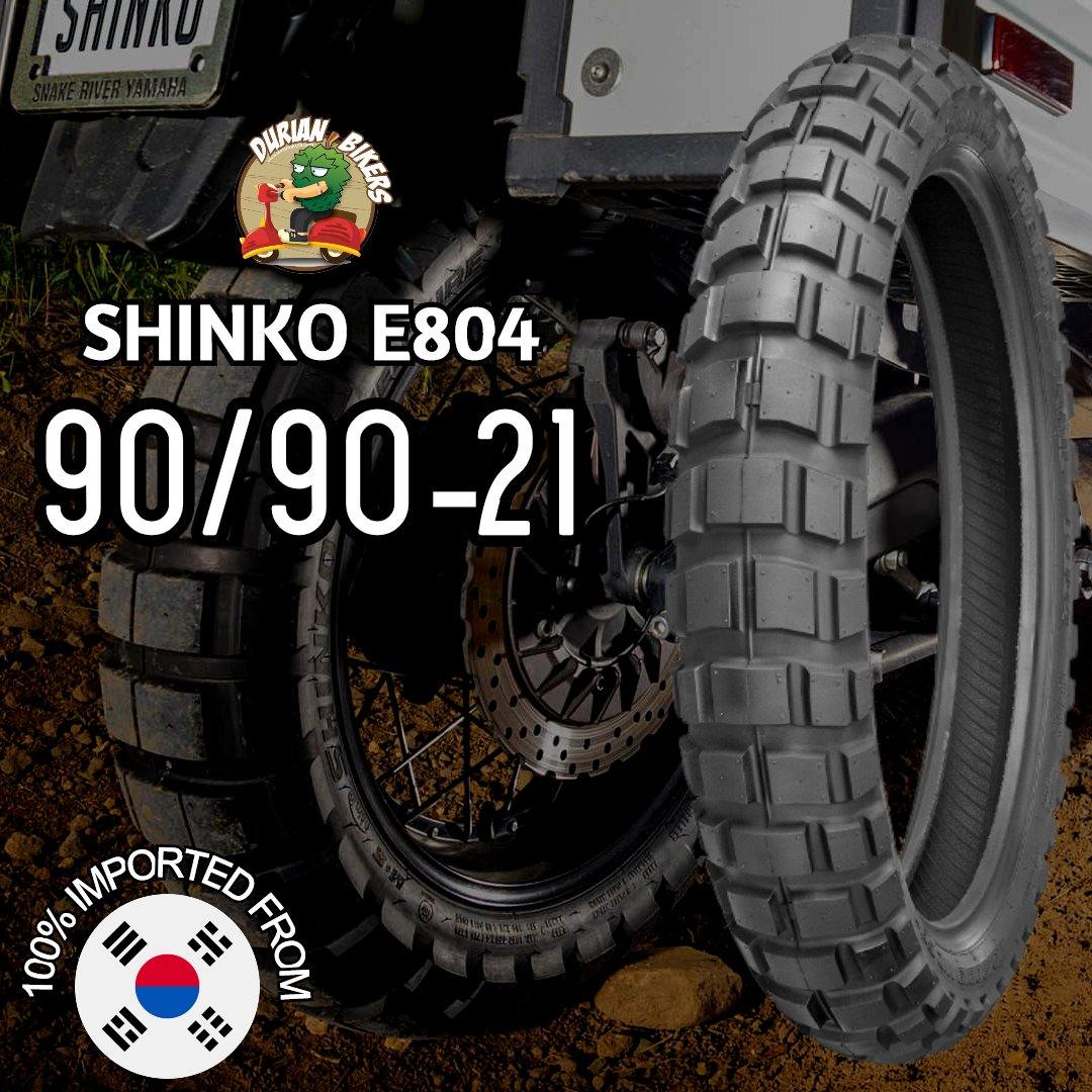 Shinko Tires E804 Series (90/90-21) - Durian Bikers