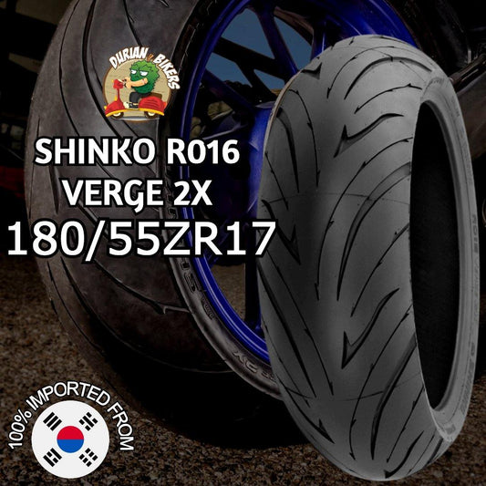 Shinko Tires R016 Series (180/55ZR17) - Durian Bikers