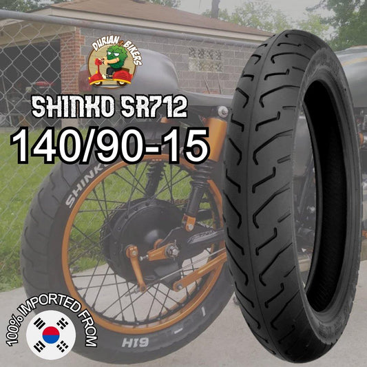 Shinko Tires SR712 Series (140/90-15) - Durian Bikers