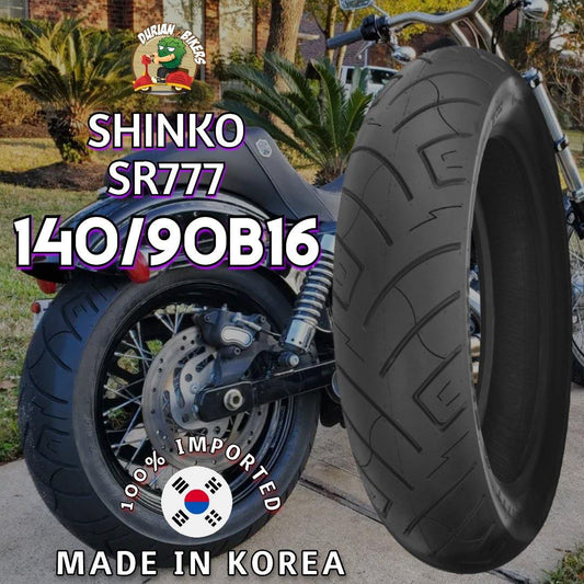 Shinko Tires SR777 Series (140/90B16) - Durian Bikers