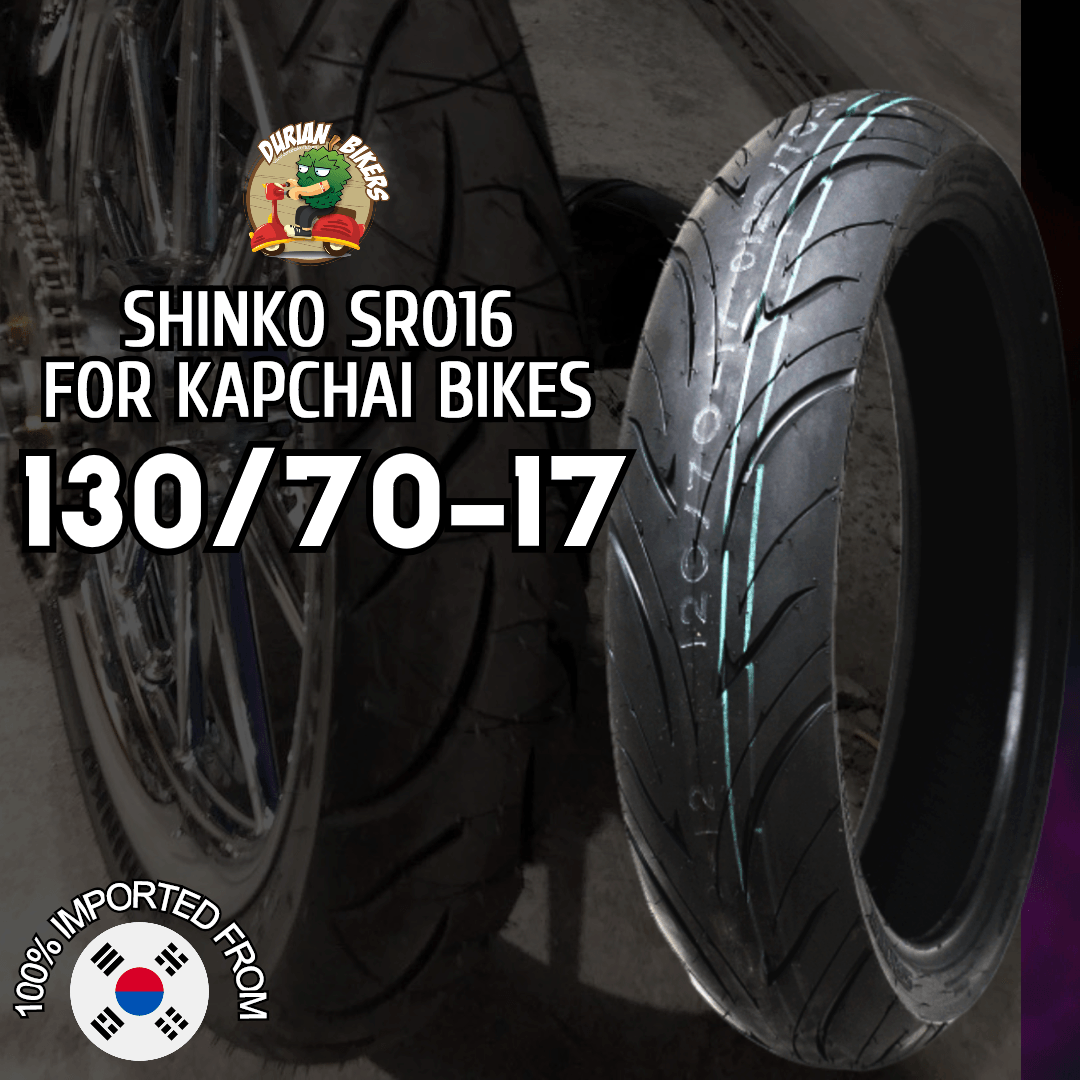 Shinko Tires SR016 Series (130/70-17) - Durian Bikers