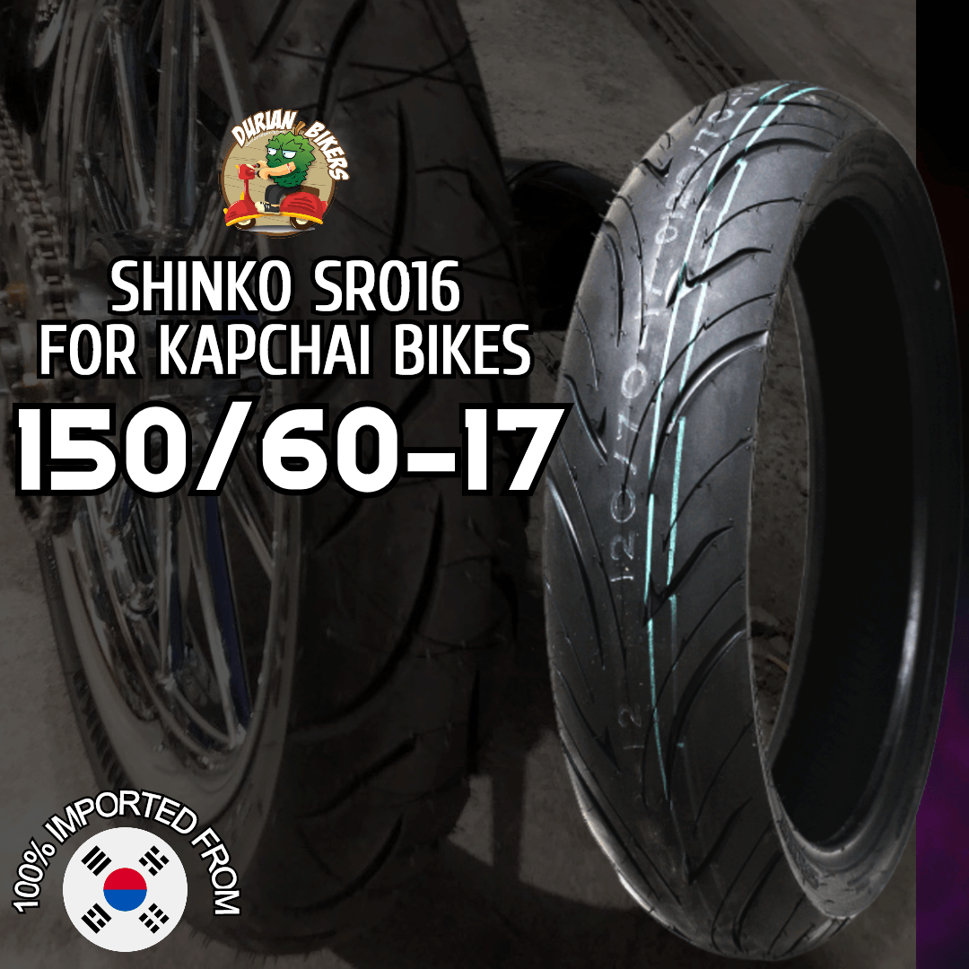 Shinko Tires SR016 Series (150/60-17) - Durian Bikers