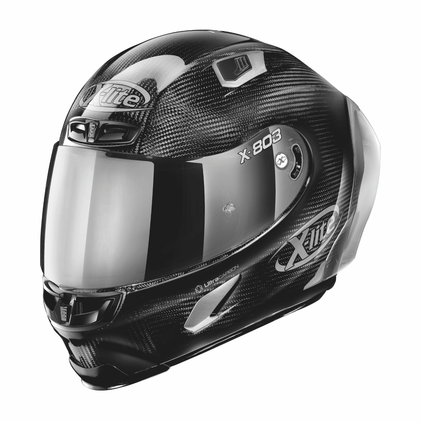 X-Lite X-803 RS Ultra Carbon Silver Edition (44 Carbon) - Durian Bikers