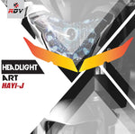 RDY Headlight Art fits for Yamaha R15 ('19) - Durian Bikers