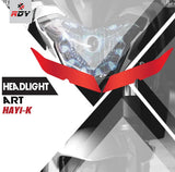 RDY Headlight Art fits for Yamaha R15 ('19) - Durian Bikers