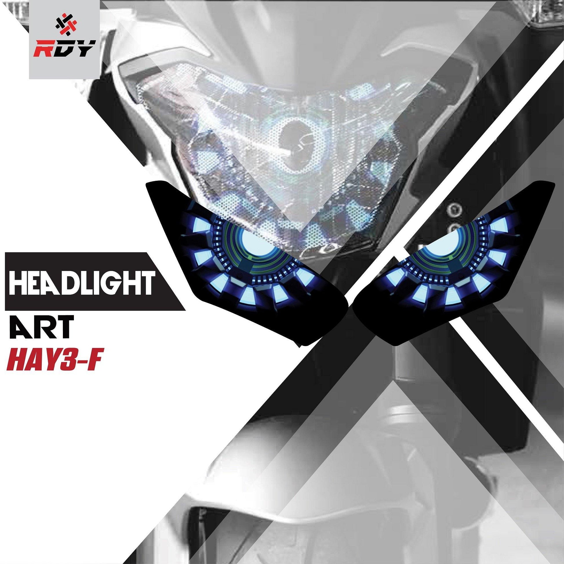 RDY Headlight Art fits for Yamaha XMAX - Durian Bikers
