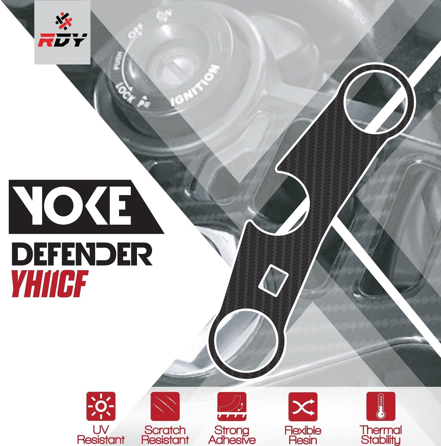 RDY Yoke Defender fits for Honda VTR SP1 / SP2 (-'01) - Durian Bikers