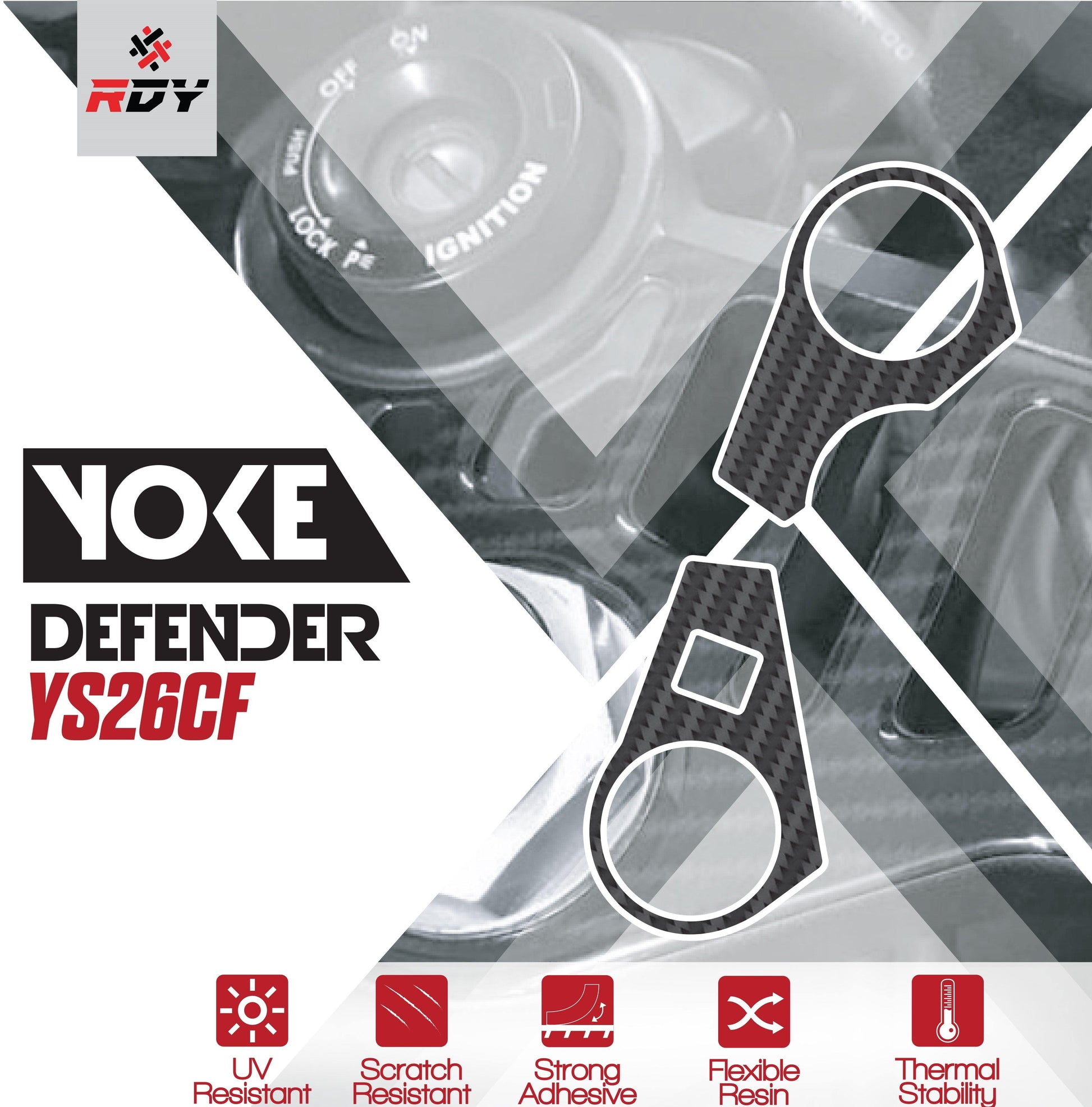 RDY Yoke Defender fits for Suzuki GSX-R1000 ('09-'16) - Durian Bikers