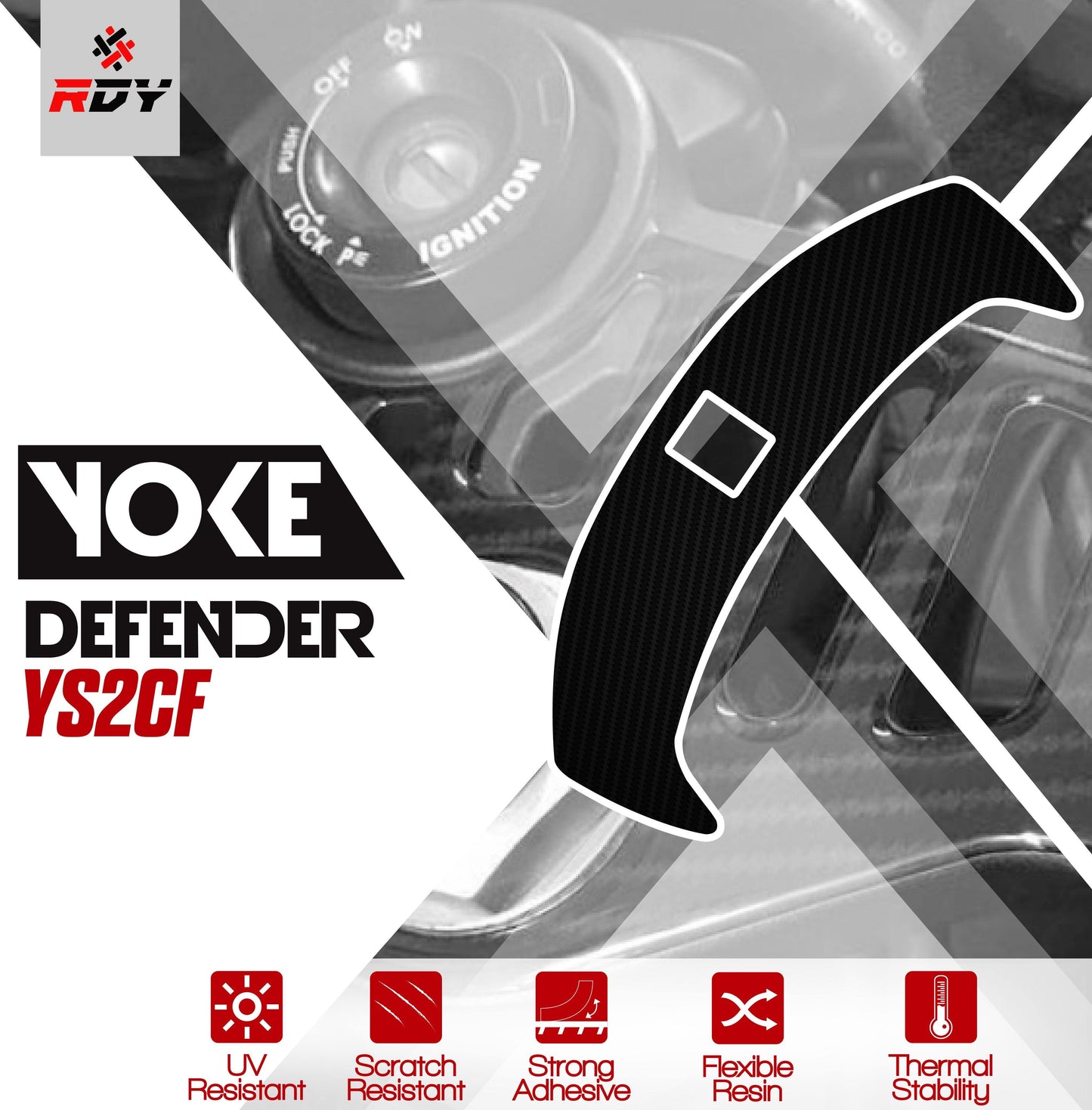 RDY Yoke Defender fits for Suzuki GSR ('06-'10) - Durian Bikers