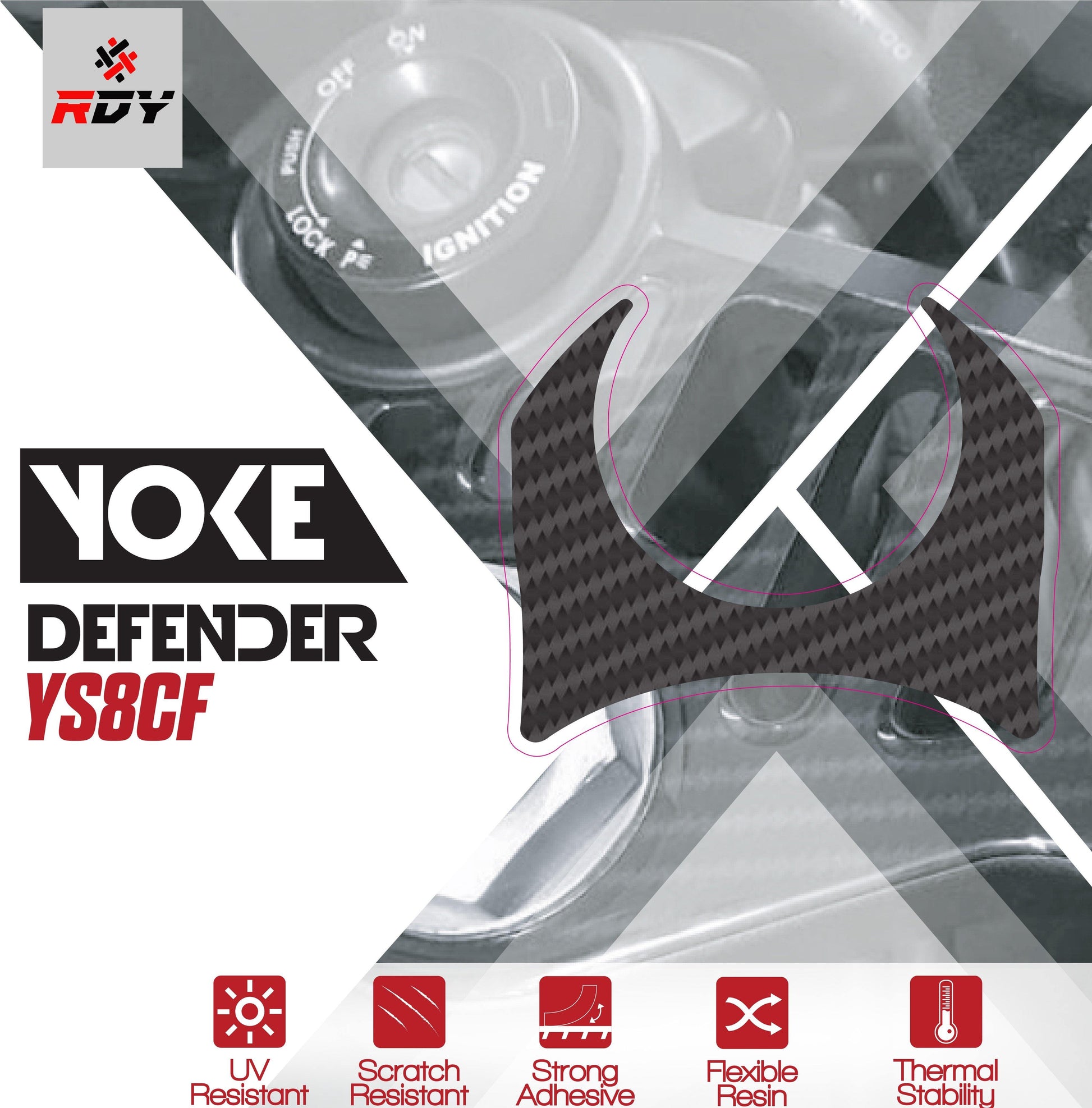 RDY Yoke Defender fits for Suzuki V-Strom 650 ('12-) - Durian Bikers