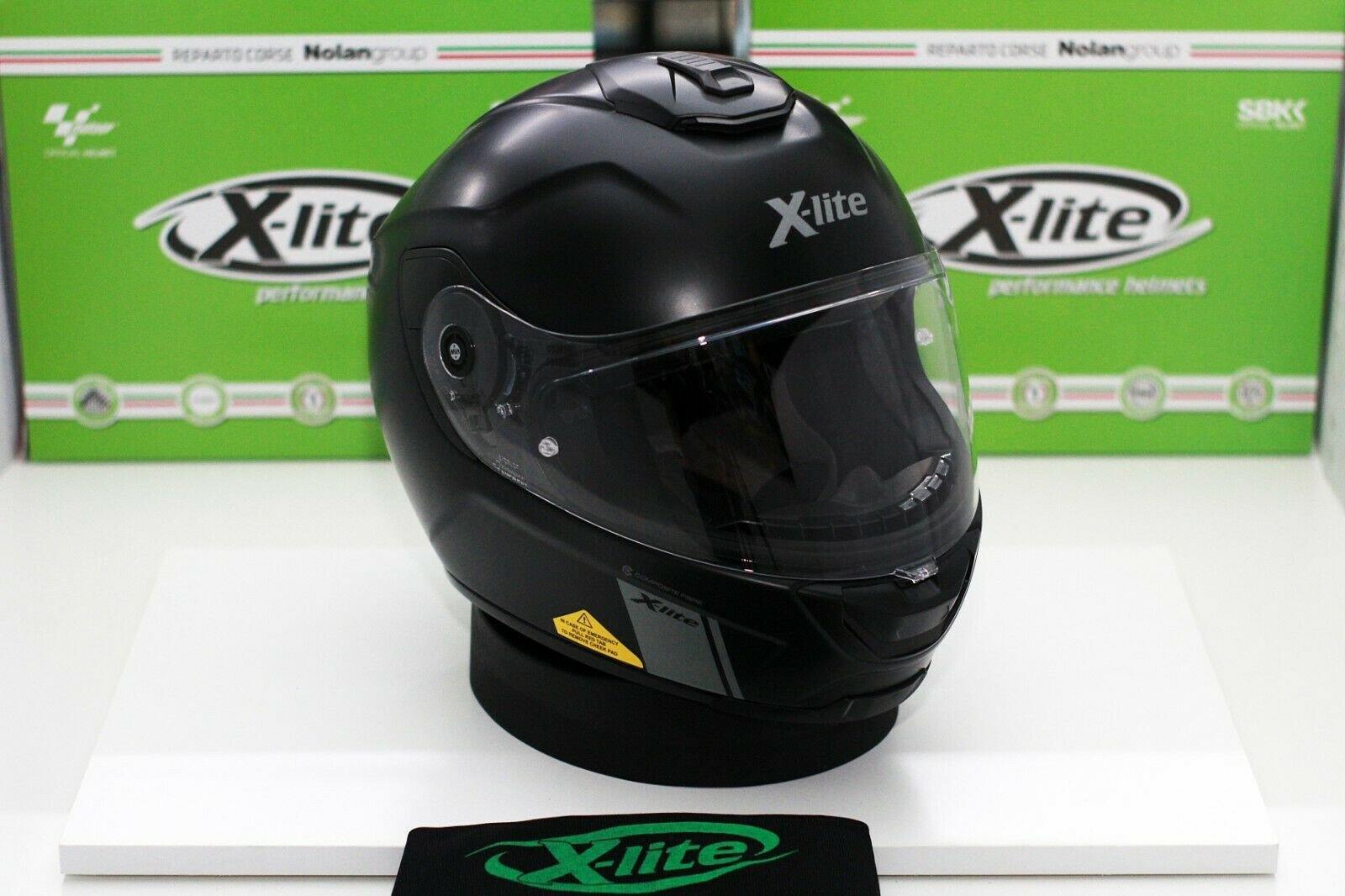 X-Lite X-903 Modern Class N-Com (104 Flat Black) - Durian Bikers