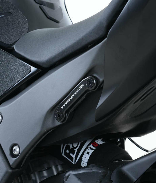 R&G Rear Foot Rest Blanking Plates fits for Kawasaki ZX10R ('11-) - Durian Bikers