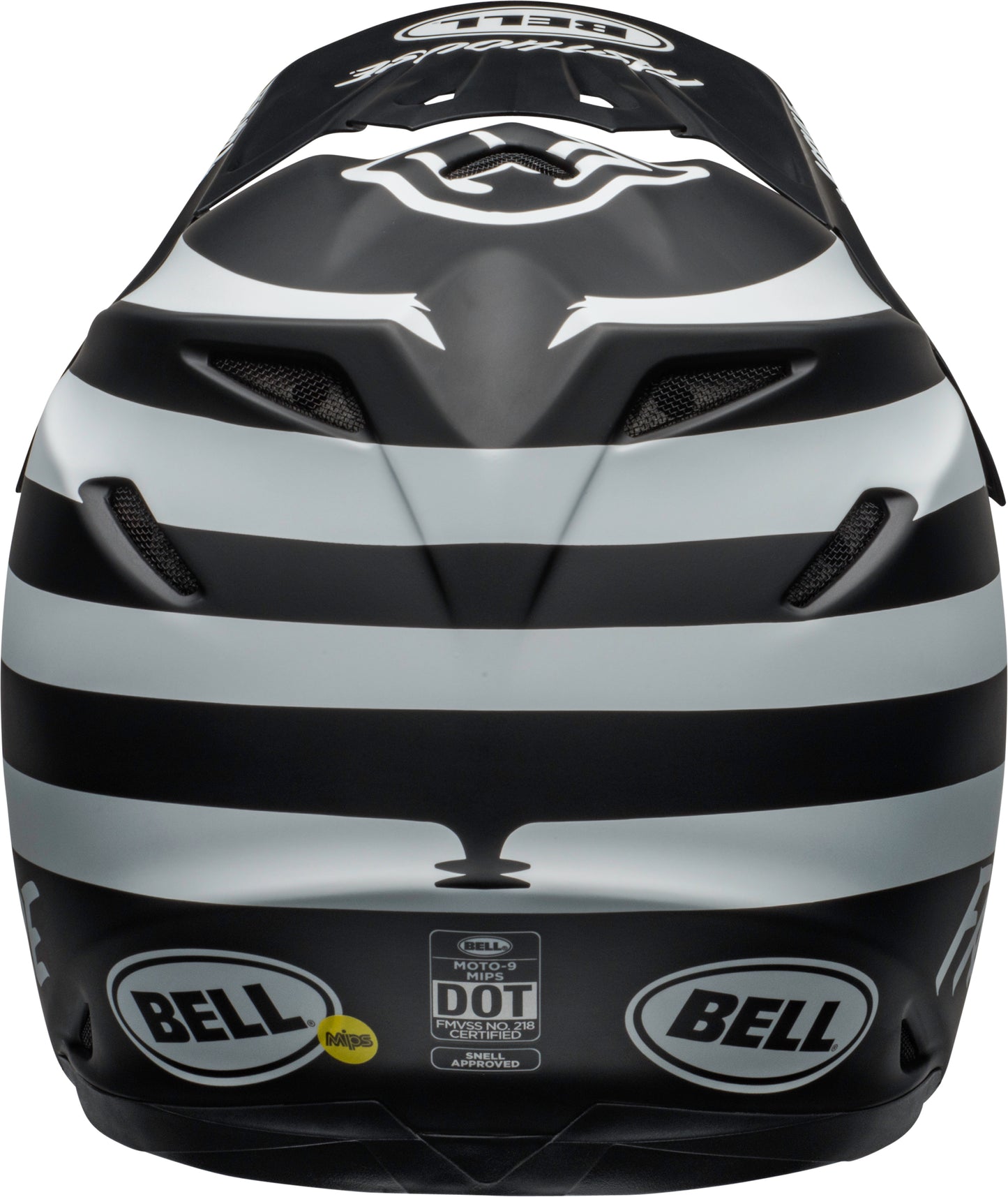 Bell Helmet Moto-9 Mips (Signia Matte Black/White)