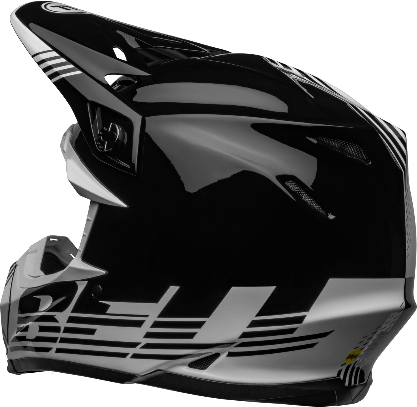 Bell Helmet Moto-9 Mips (Louver Black/White)