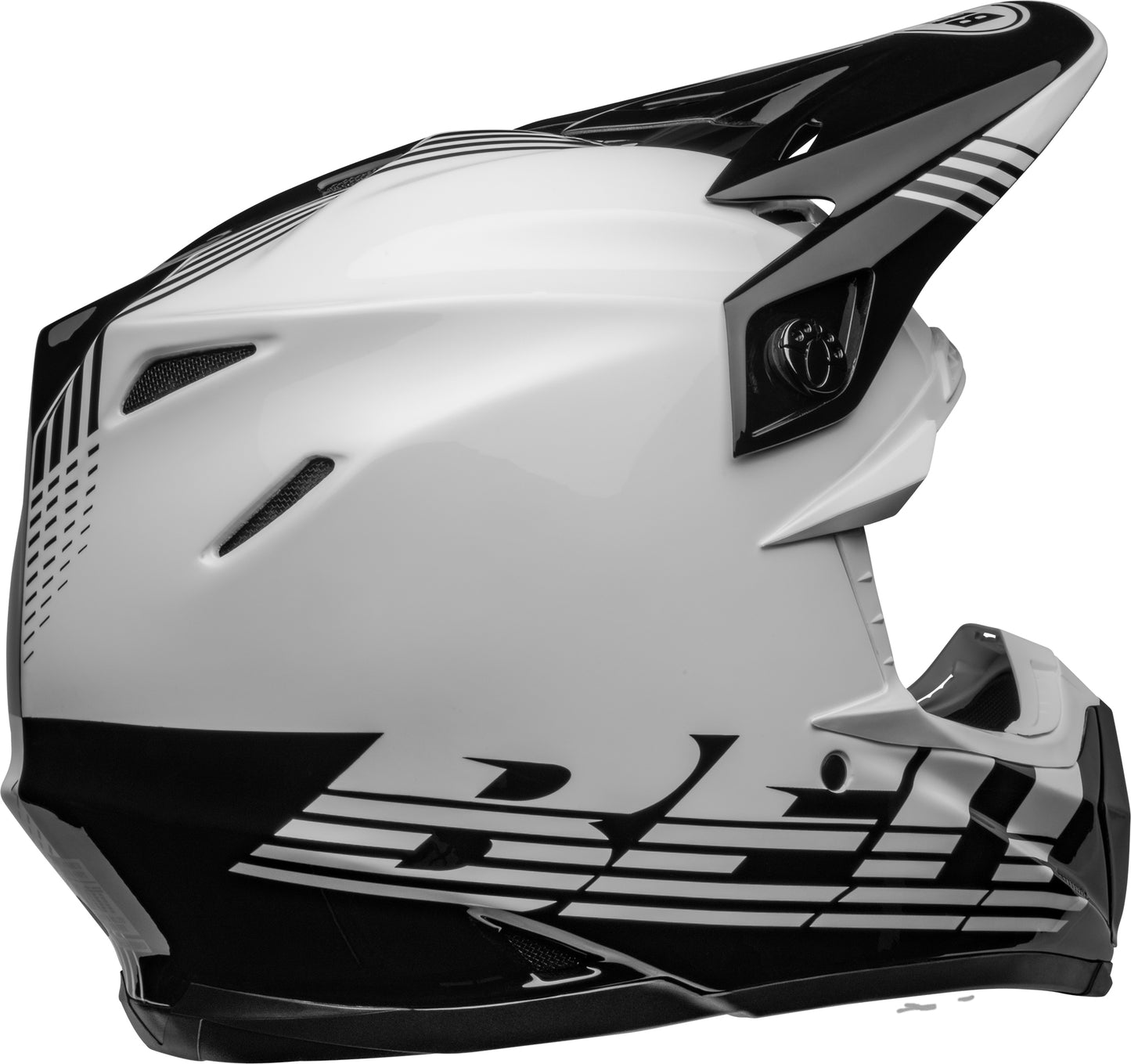 Bell Helmet Moto-9 Mips (Louver Black/White)