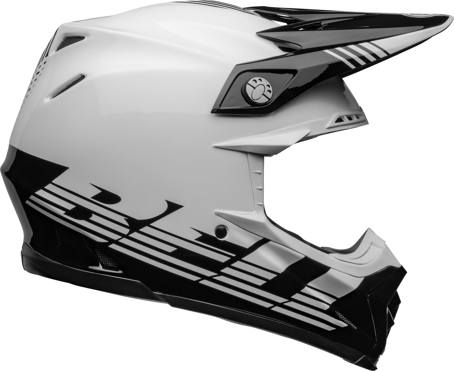 Bell Helmet Moto-9 Mips (Louver Black/White)