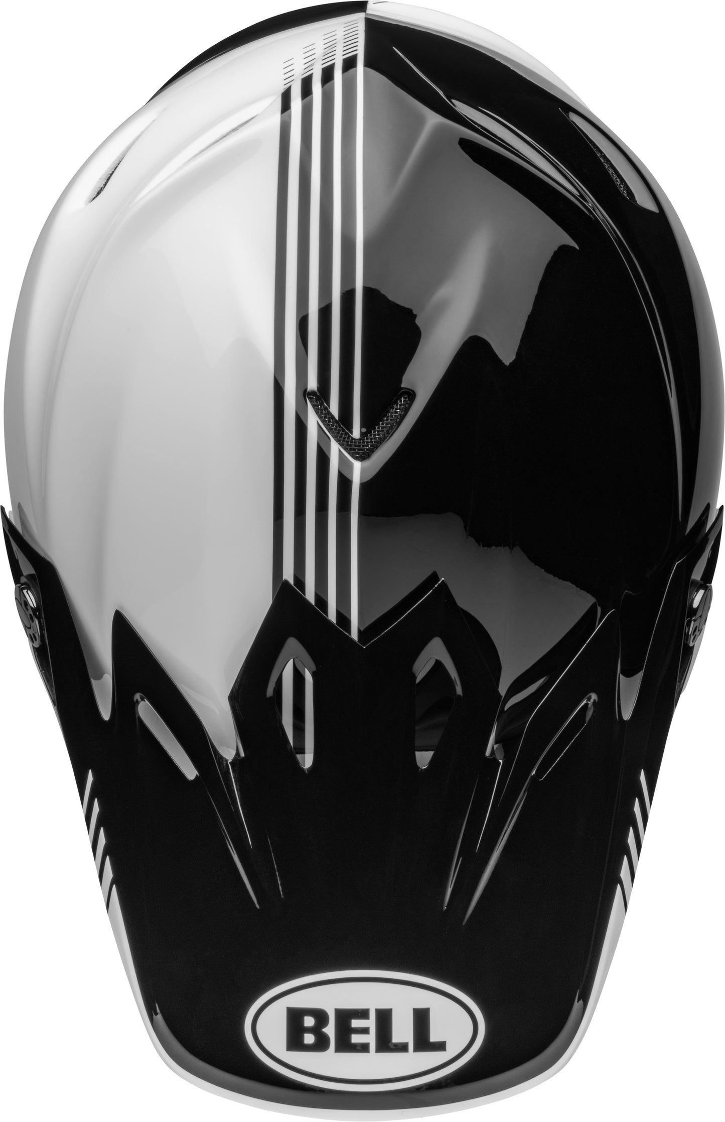 Bell Helmet Moto-9 Mips (Louver Black/White)