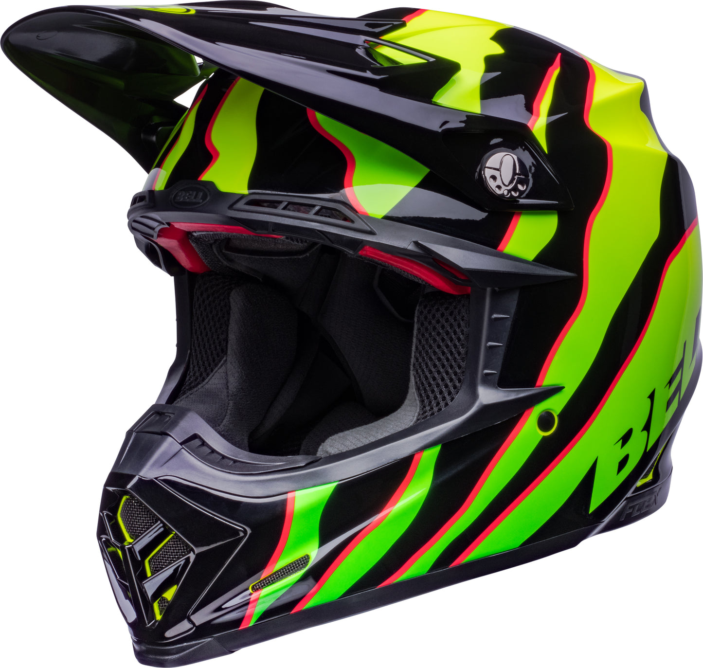Bell Helmet Moto-9S Flex (Claw Black/Green)