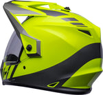 Bell MX-9 Adventure MIPS (Dash Gloss Hi Viz Yellow/Gray) (PRE-ORDER) - Durian Bikers