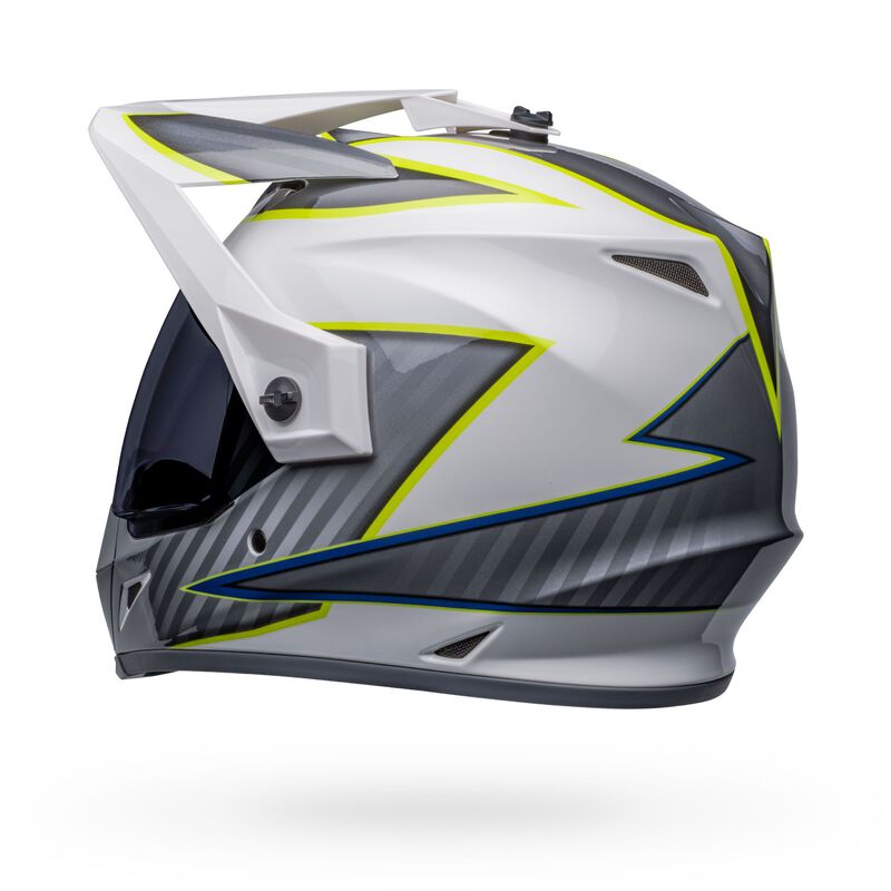 Bell Helmet MX-9 Adventure MIPS (Dalton White/Hi Viz)