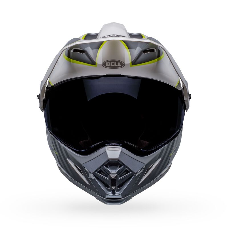 Bell Helmet MX-9 Adventure MIPS (Dalton White/Hi Viz)