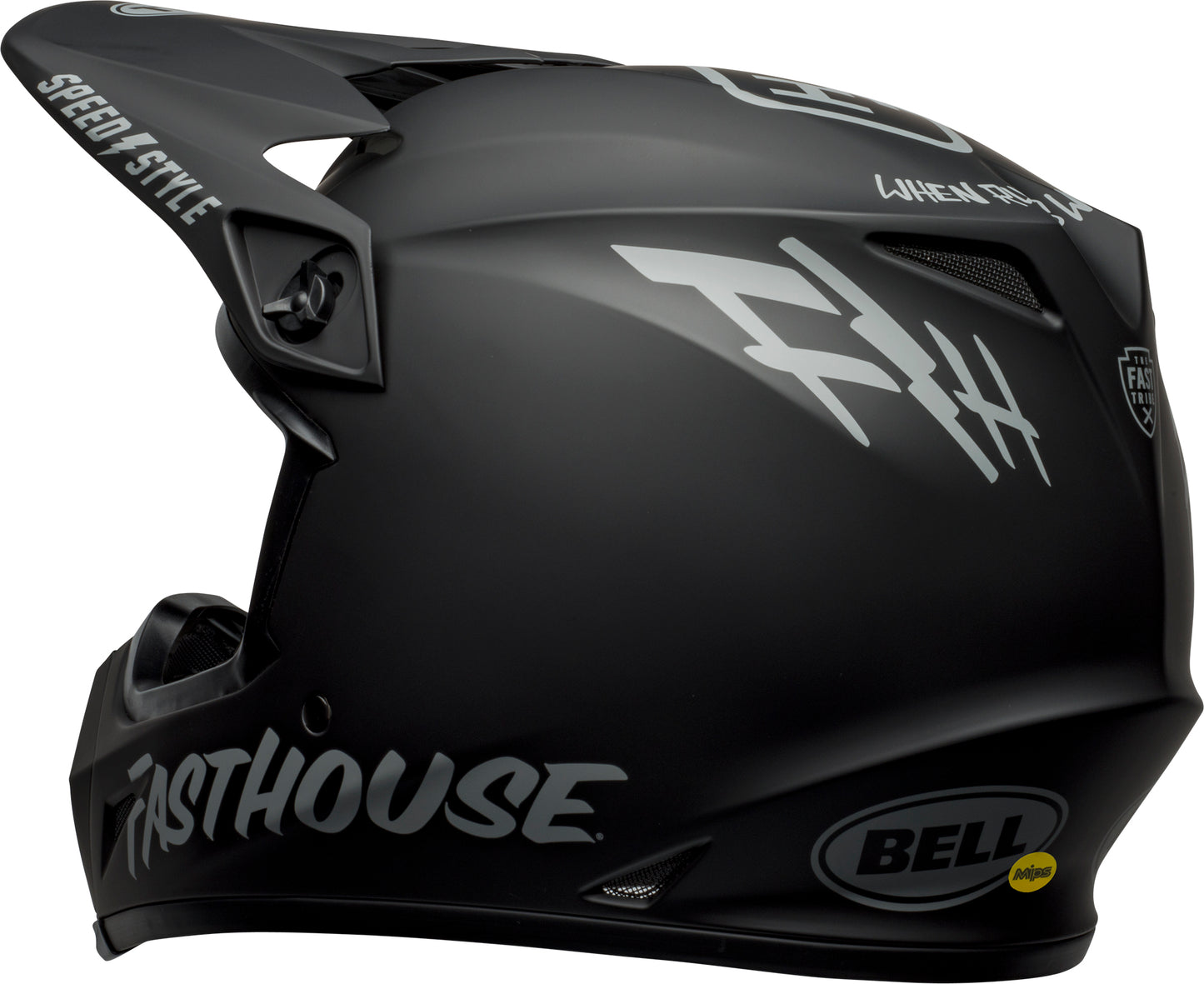 Bell Helmet MX-9 Mips (FH Matte Black/Gray)