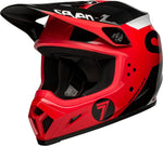 Bell MX-9 MIPS (Seven Phase Gloss Red/Black) (PRE-ORDER) - Durian Bikers