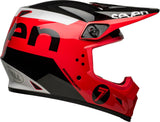 Bell MX-9 MIPS (Seven Phase Gloss Red/Black) (PRE-ORDER) - Durian Bikers