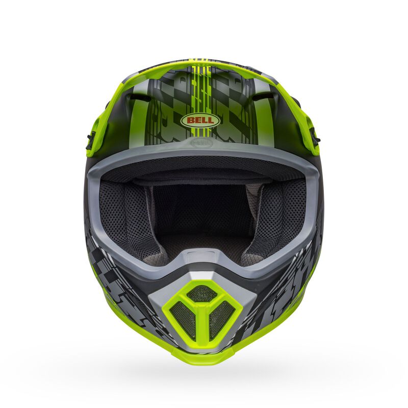 Bell Helmet MX-9 Mips (Offset Matte Black/Hi-Viz)