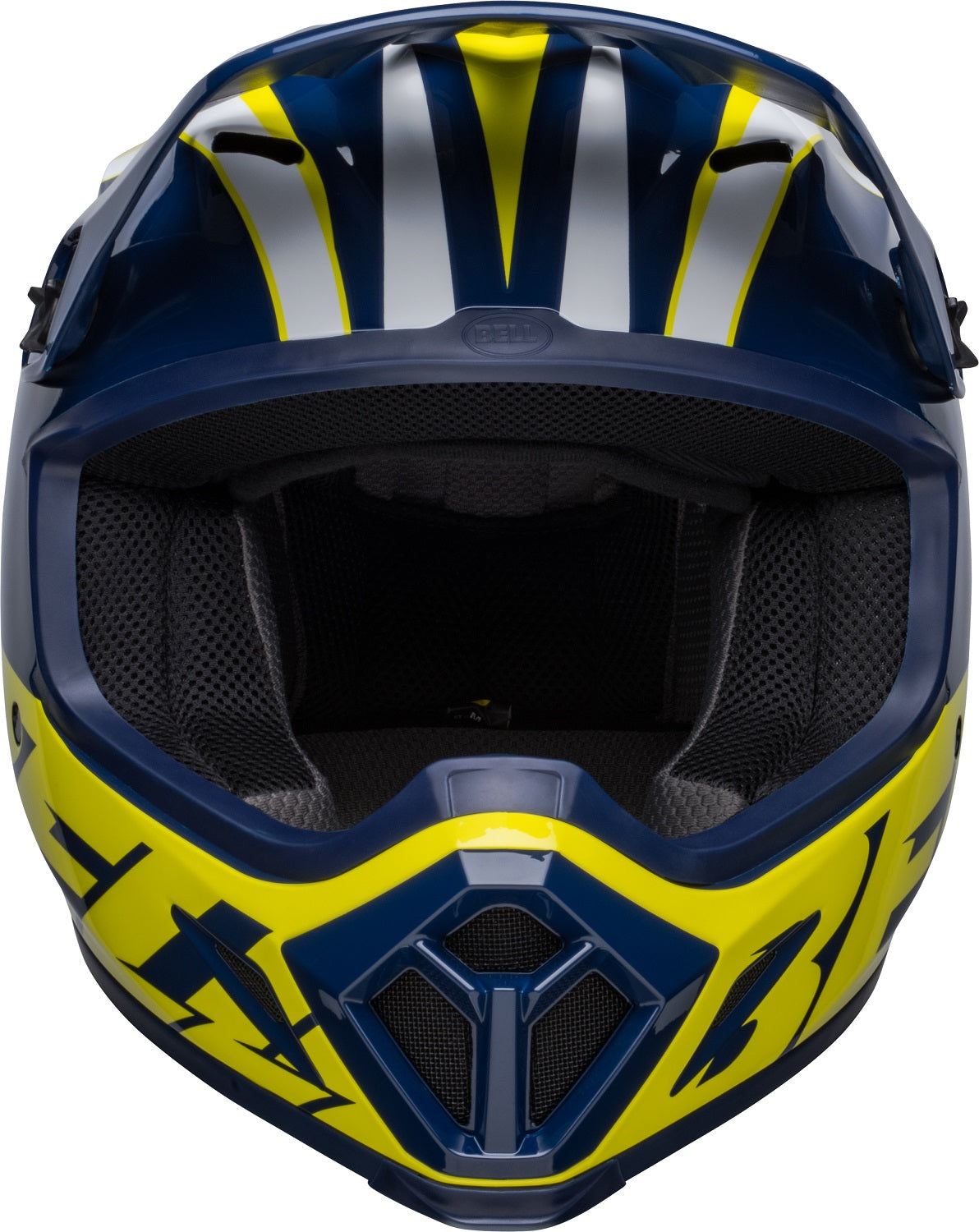 Bell Helmet MX-9 Mips (Spark Blue/Yellow)