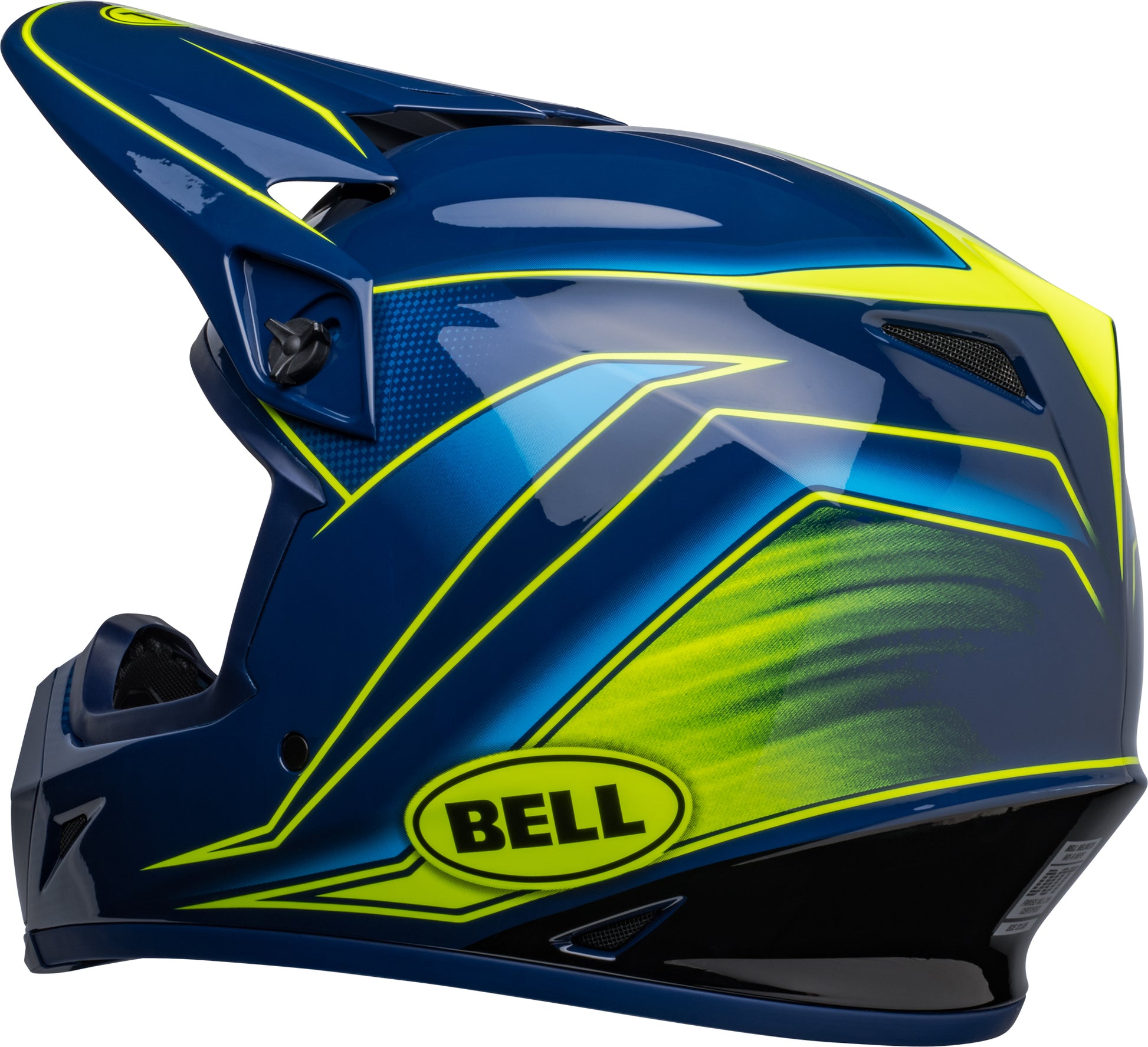 Bell Helmet MX-9 Mips (Zone Navy/Retina) – Durian Bikers Bell Helmet MX-9 Mips (Zone Navy/Retina) – Durian Bikers