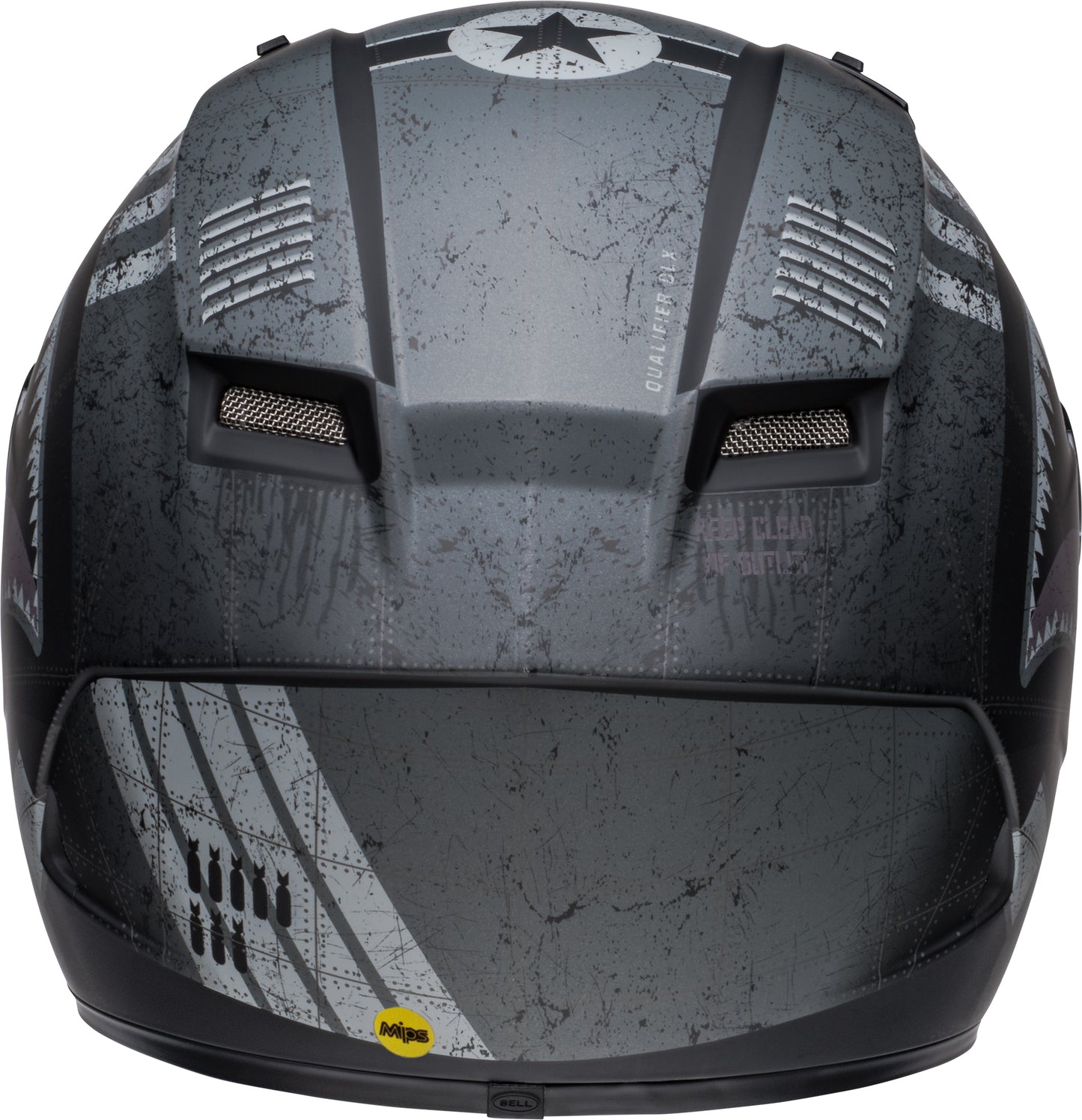 Bell Helmet Qualifier DLX MIPS (Devil May Care Matte Black/Grey)