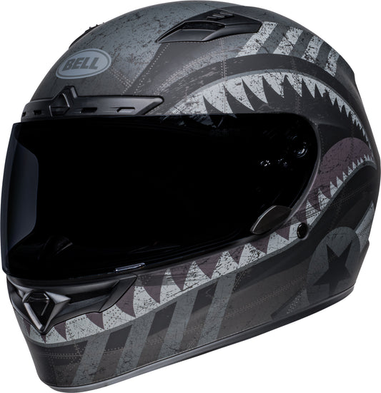 Bell Helmet Qualifier DLX MIPS (Devil May Care Matte Black/Grey)