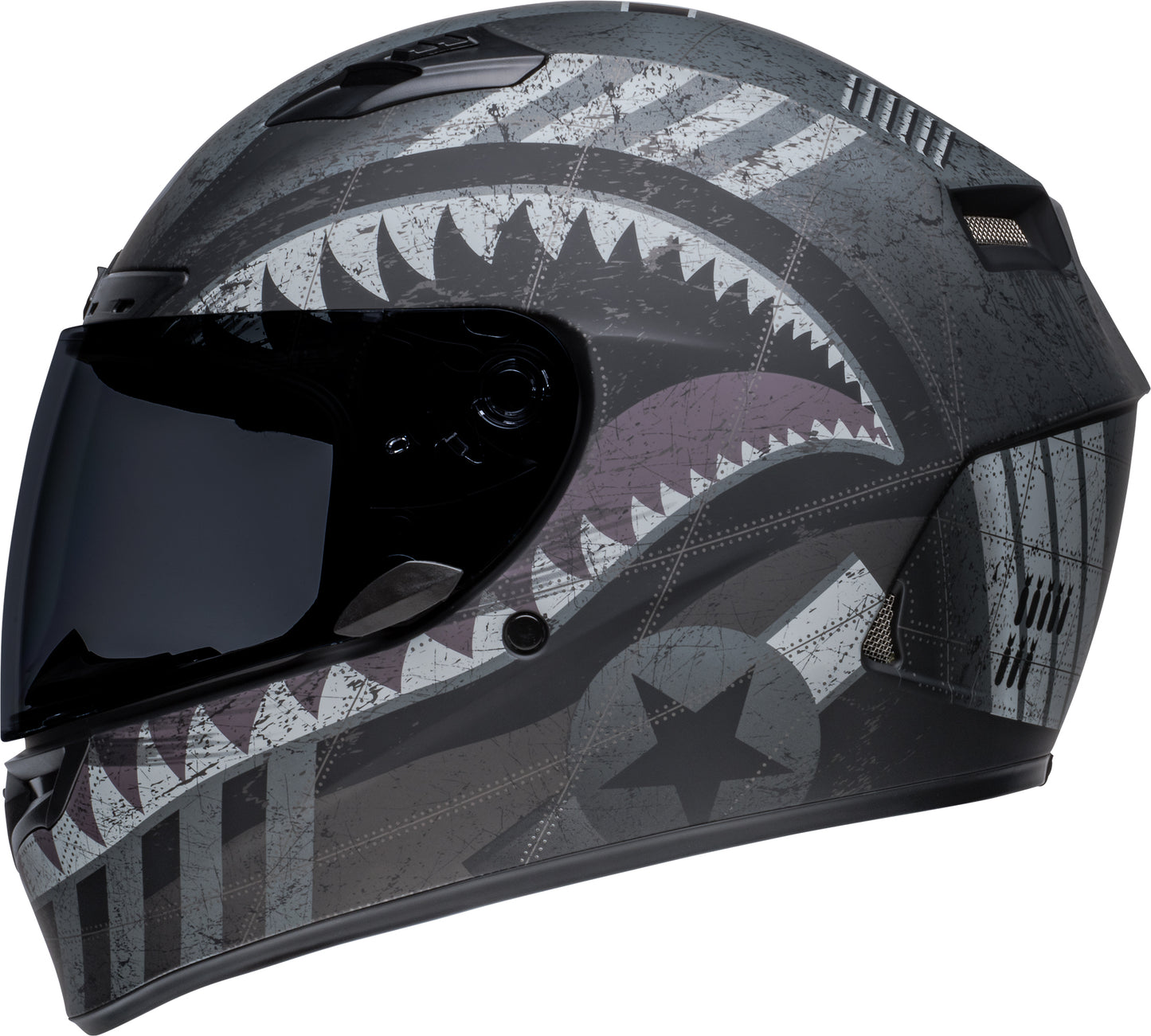 Bell Helmet Qualifier DLX MIPS (Devil May Care Matte Black/Grey)