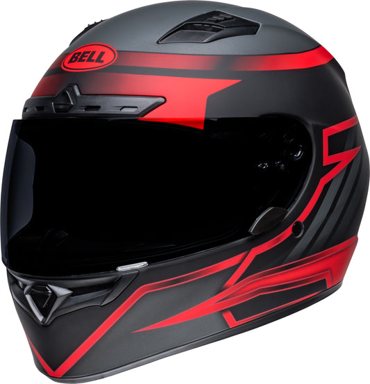 Bell Helmet Qualifier DLX MIPS (Raiser Matte Black/Crimson)