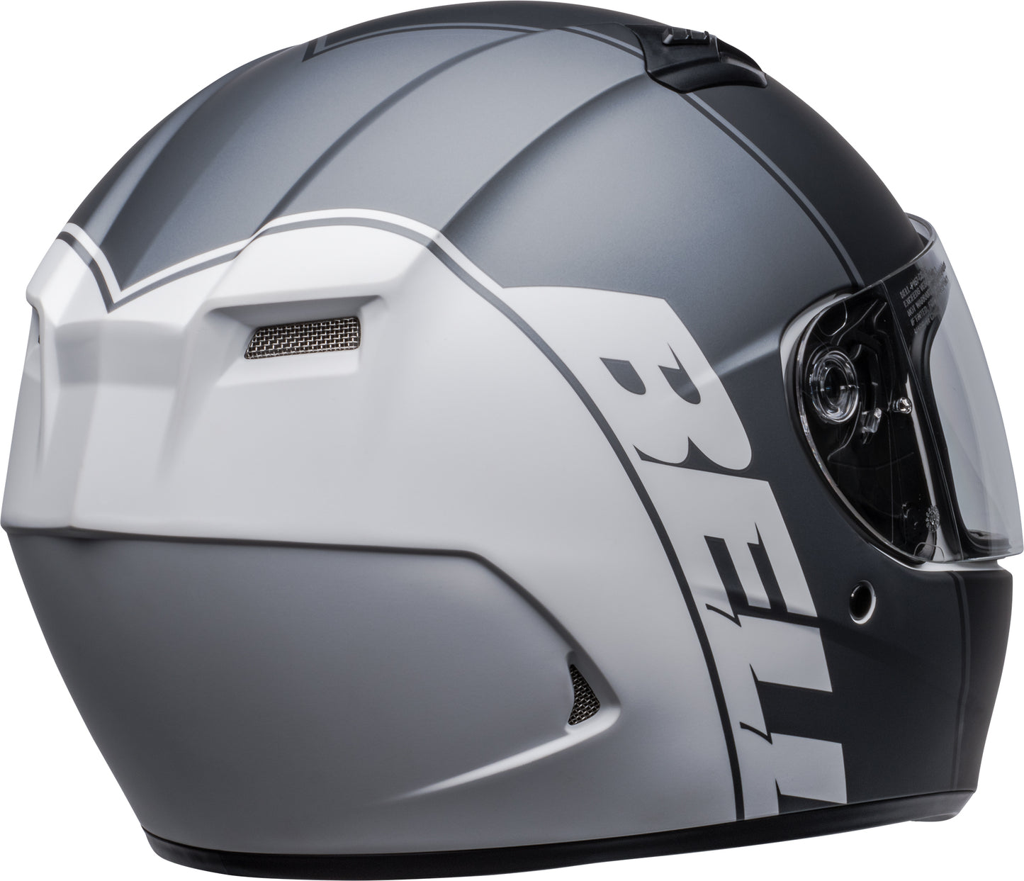Bell Helmet Qualifier (Ascent Matte Black/Grey)