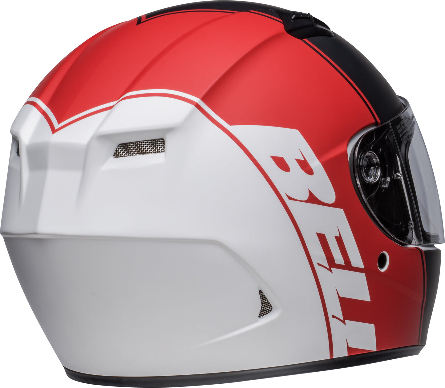 Bell Helmet Qualifier (Ascent Matte Black/Red)