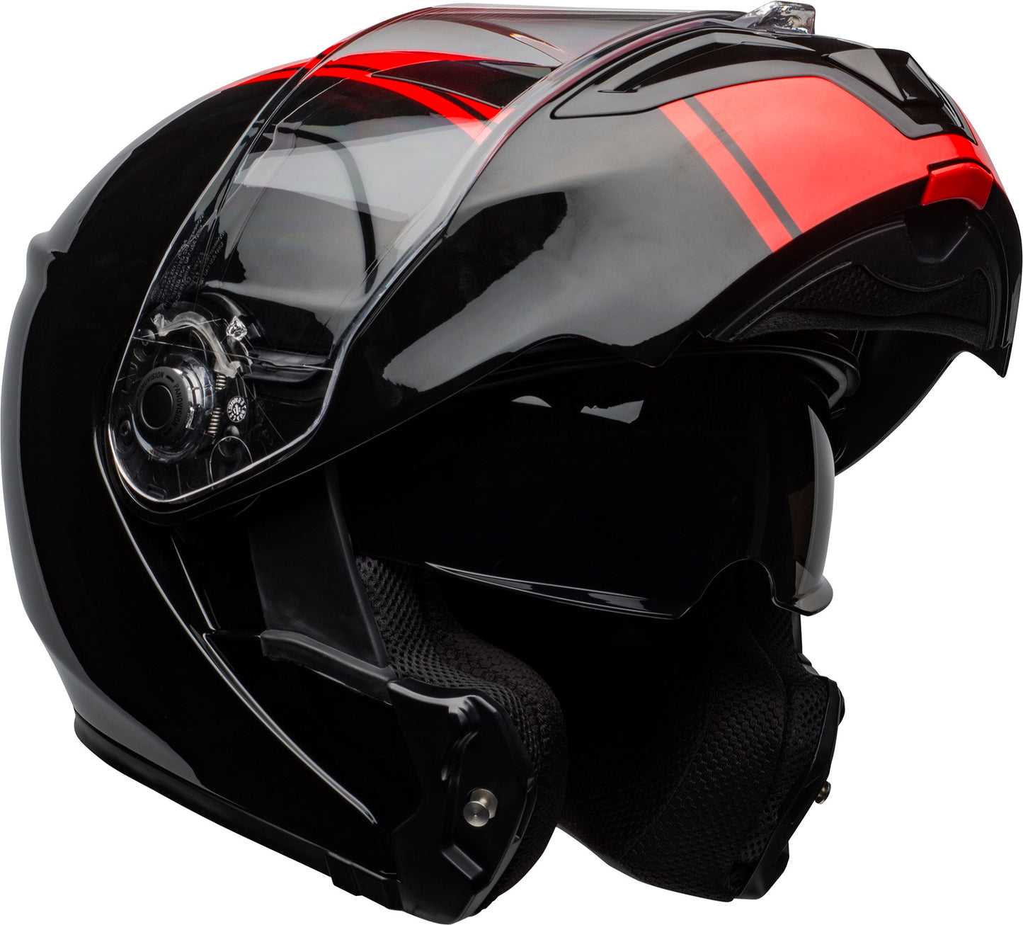 Bell Helmet SRT Modular (Ribbon Black/Red)