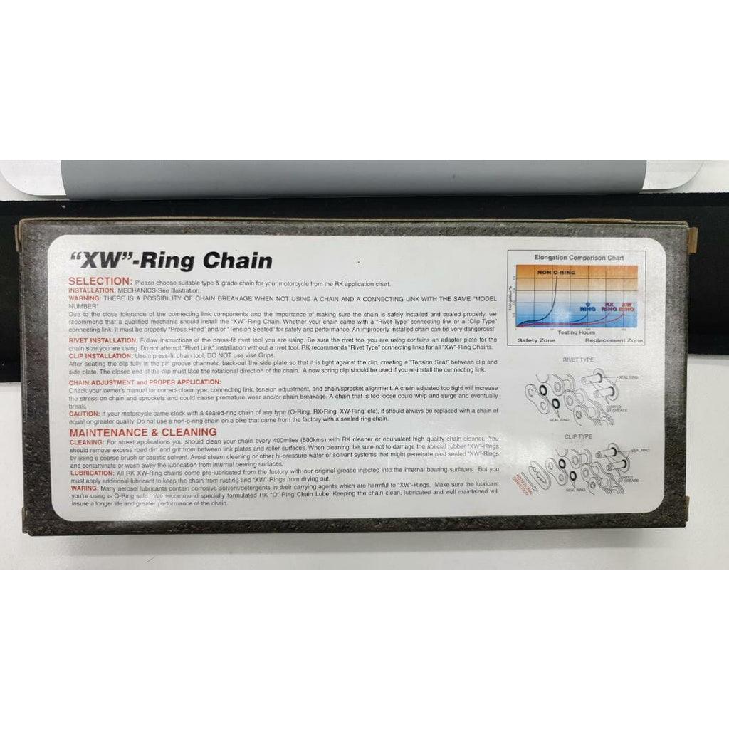 RK XW-Ring Chain 530GXW 120L - Durian Bikers