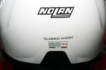 Nolan N100-5 Classic N-Com (5 Metal White) - Durian Bikers