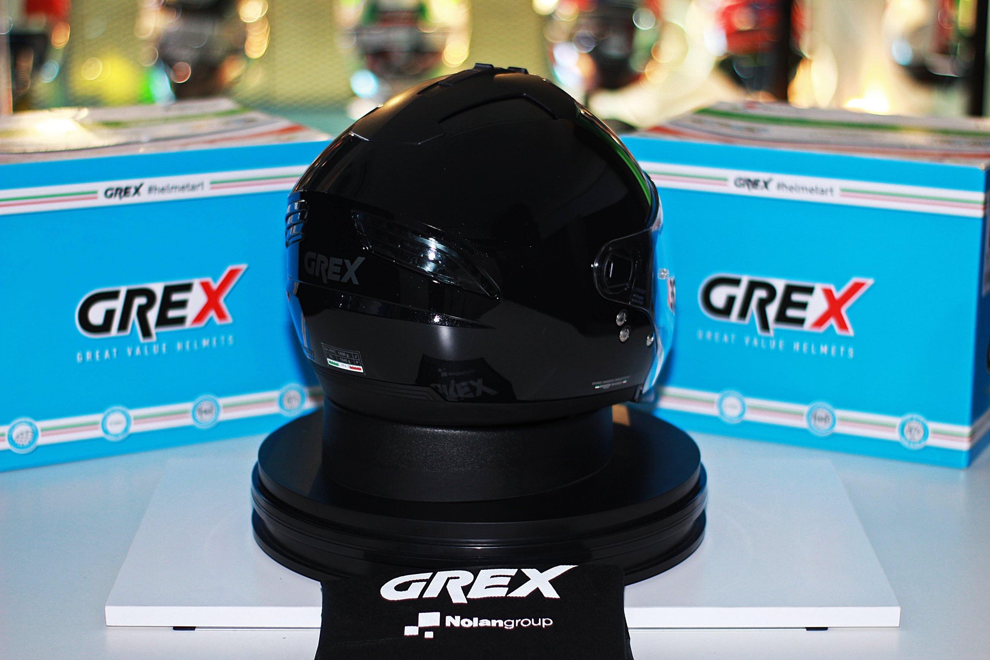 Grex G4.2 Pro Kinetic N-Com (1 Metal Black) - Durian Bikers