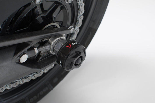 SW Motech Slider Set (Rear Axle) fits for BMW G310R ('16-) & Honda X ADV ('16-) - Durian Bikers